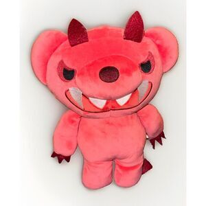 DEDDY BEAR PLUSH BEEZLEBEAR‎ 29CM Red Devil Plush